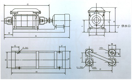 2SKF��ˮ�hʽ��ձ����μ����b�ߴ�D